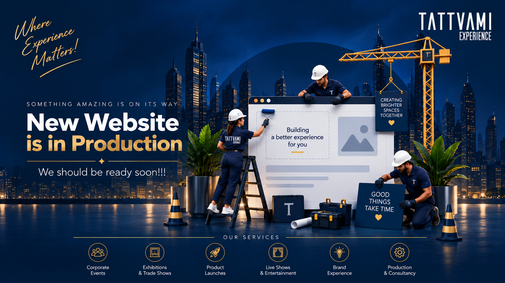 Tattvami Experience — New Website is in Production